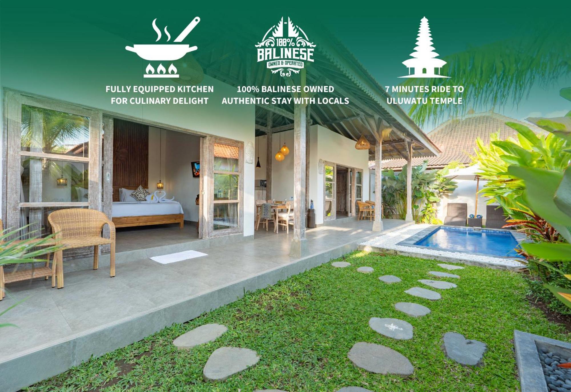 Rain Villa Uluwatu By Bukit Vista Экстерьер фото